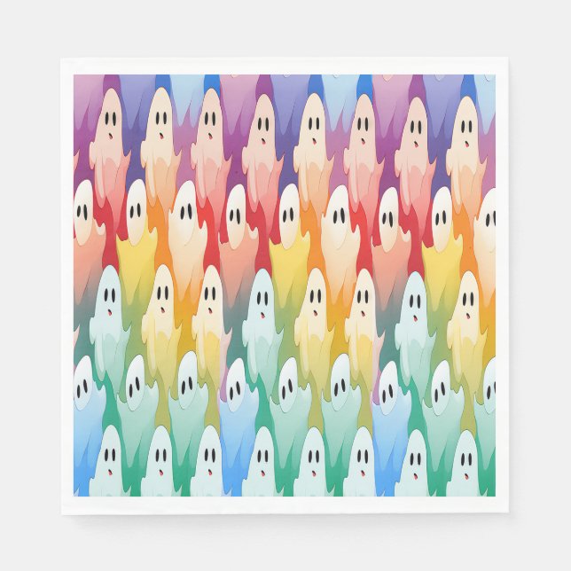 Rainbow Spöken Pappersservett (Framsidan)