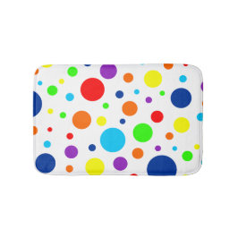 Rainbow Spots Bath Mat Badrumsmatta