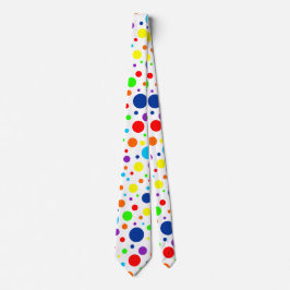 Rainbow Spots Tie Slips