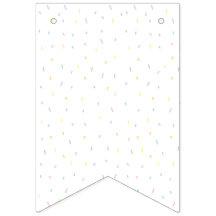 Rainbow Sprinkles Banner