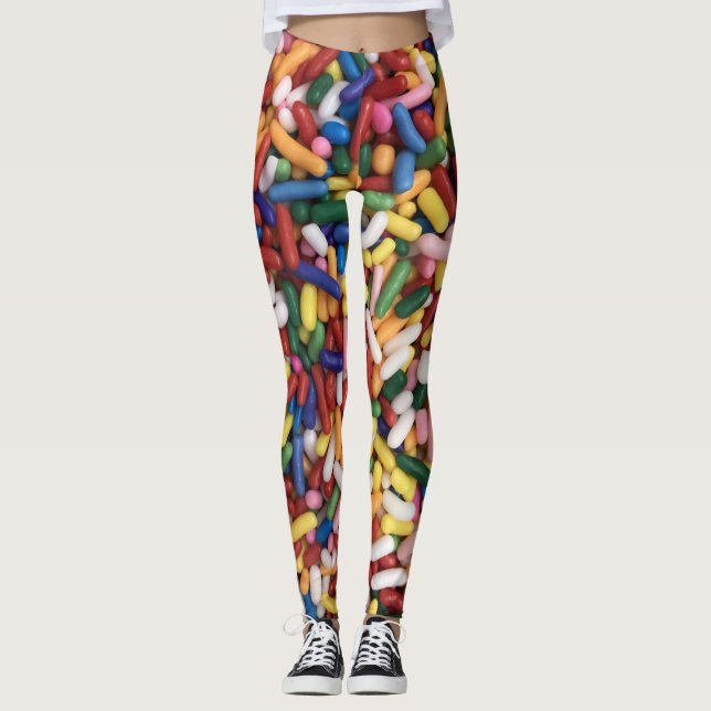 Rainbow Sprinkles Leggings (Framsida)