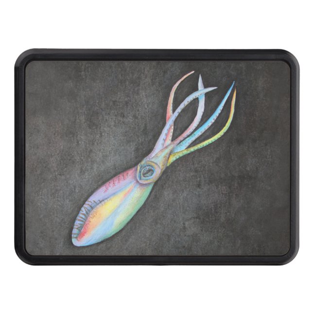 Rainbow Squid Hitch Cover Dragkroksskydd (Framsidan)