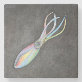 Rainbow Squid Stone Underlägg