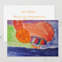 Rainbow Squirrel Kids Birthday Party