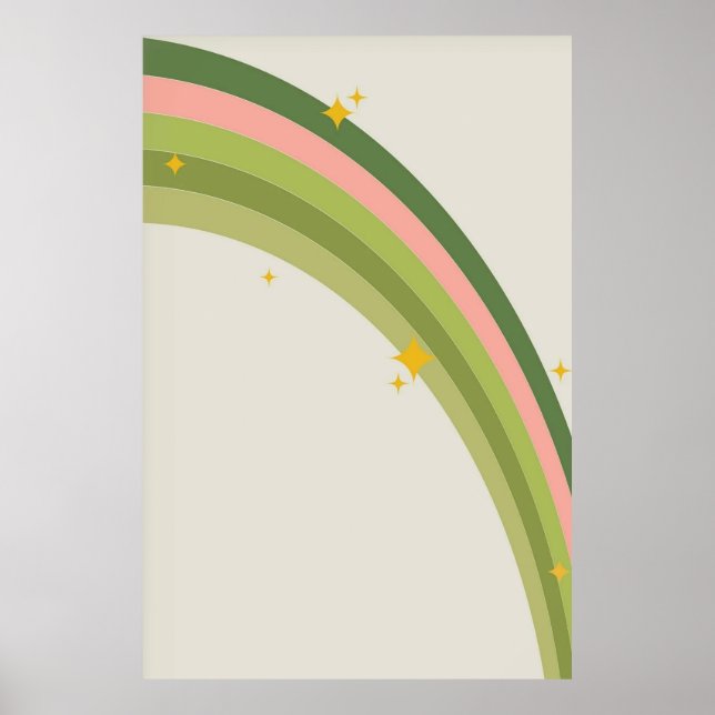 Rainbow St patrick's day Poster (Framsidan)