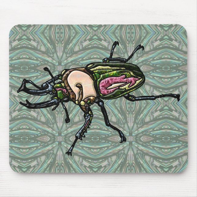 Rainbow Stag Beetle Musmatta (Framsidan)