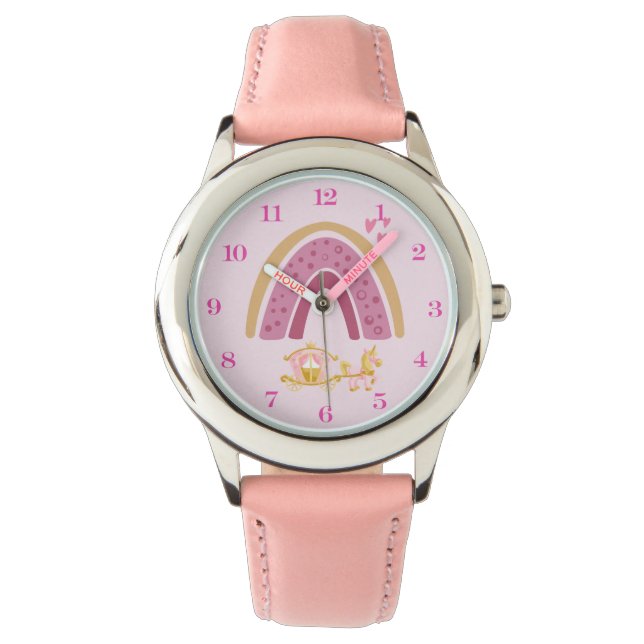 Rainbow Stainless Steel Armbandsur (Framsida)