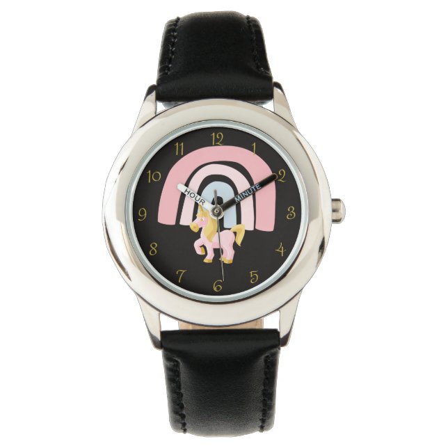 Rainbow Stainless Steel Watch Armbandsur (Framsida)