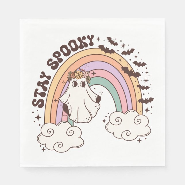 Rainbow Stanna Spooky Pappersservett (Framsidan)