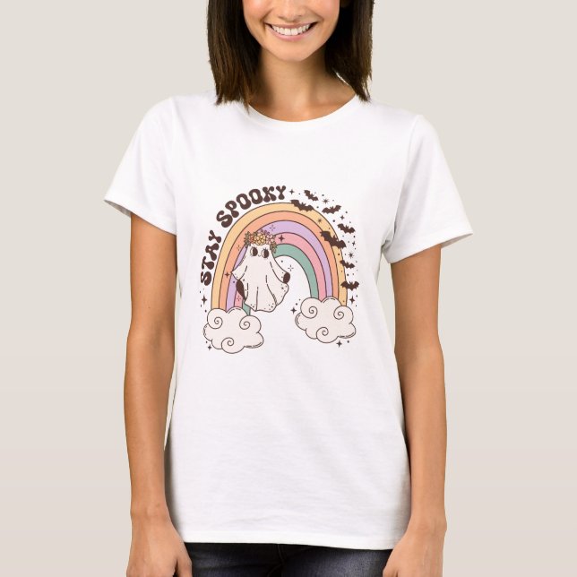 Rainbow Stanna Spooky T Shirt (Framsida)