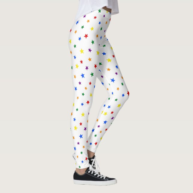Rainbow Stars Leggings (Höger)