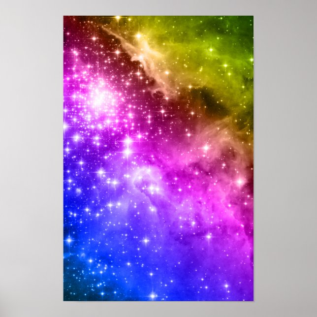 Rainbow Stars Poster (Framsidan)