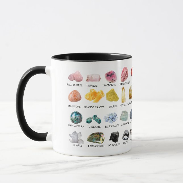 Rainbow Sten Crystal Collection Coffee Mugg (Vänster)