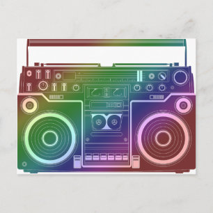 Rainbow Stereo Vykort