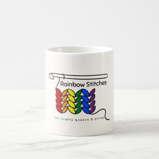 Rainbow Stitches mugg (Center)