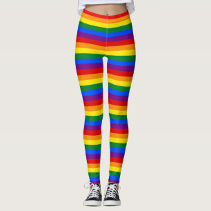 Rainbow Stripe Leggings