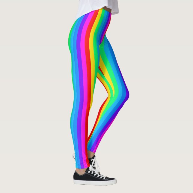 Rainbow Stripe Leggings (Höger)