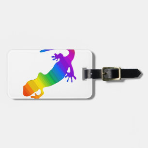Rainbow Stripe Salamander Bagagebricka