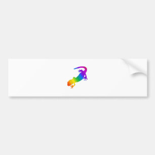 Rainbow Stripe Salamander Bildekal