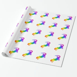 Rainbow Stripe Salamander Presentpapper