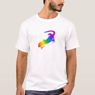 Rainbow Stripe Salamander Tee