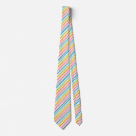 Rainbow Stripe Tie Slips