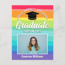 Rainbow Student Photo Chic LGBTQ Studenten