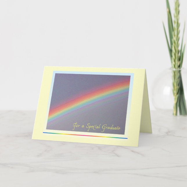 Rainbow Studenten kort (Framsida)