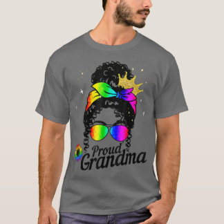 Rainbow Sunflower Gay Pride support LGBT Proud Gra T Shirt