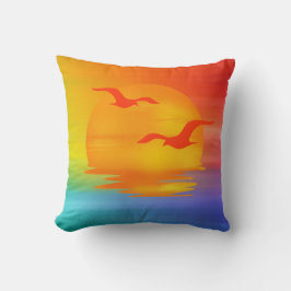 Rainbow Sunrise Tote Kudde
