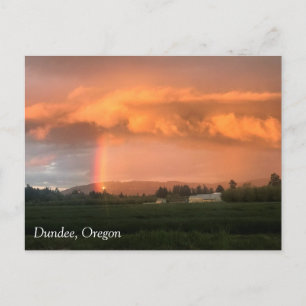 Rainbow Sunset Vykort
