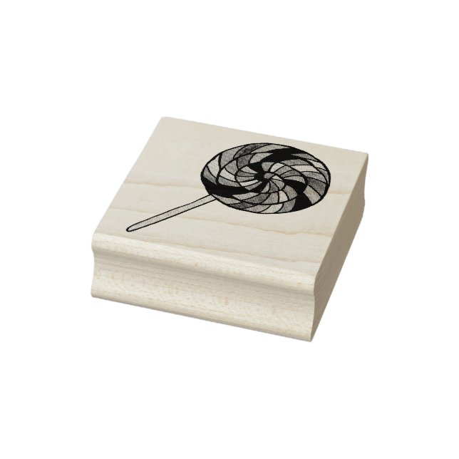 Rainbow Sweet Shoppe Candy Lollipop Lolly Pop Stämpel (Stämpel)