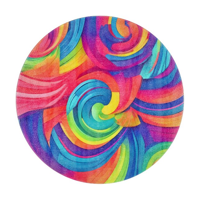 Rainbow Swirl Chaos Design (Framsidan)