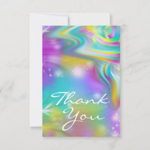 Rainbow Swirl, tackkort Tack Kort