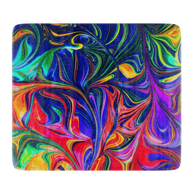 Rainbow Swirl Trippy Glow Stick (Framsidan)