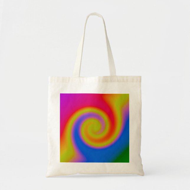 Rainbow Swirl Tygkasse (Framsidan)