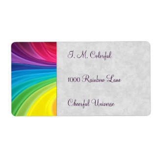 Rainbow Swirls Fraktsedel