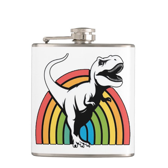 Rainbow T Rex Fickplunta (Framsidan)