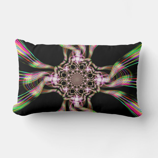 Rainbow Taffy Candy Explosion Two Lumbarkudde (Framsida)