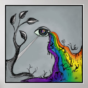 Rainbow Tårar Poster