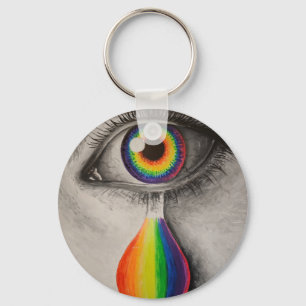 Rainbow tårar poster dekorativ kudde trivet-kakao nyckelring