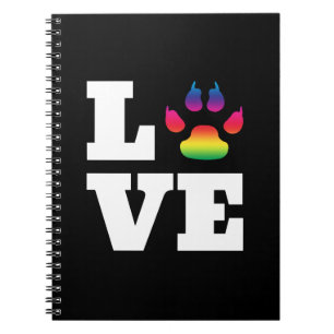 Rainbow tass anteckningsbok