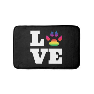 Rainbow tass badrumsmatta