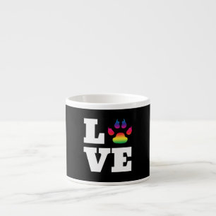 Rainbow tass espressomugg