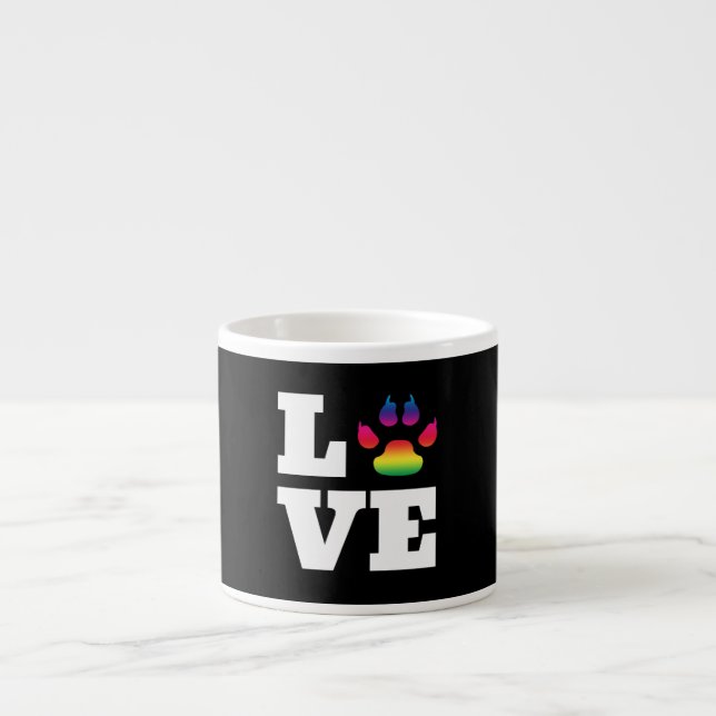 Rainbow tass espressomugg (Framsidan)