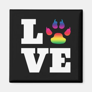 Rainbow tass magnet