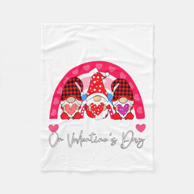 Rainbow Teaching 12th Grade On Valentines Day Tea  Fleecefilt (Framsidan)