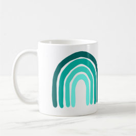 Rainbow Teal Mugg