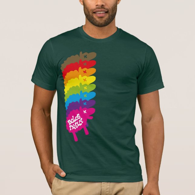 rainbow tee shirt (Framsida)