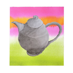 Rainbow Tekanna arty tea party Anteckningsblock